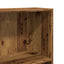 bogreol 60x24x109 cm konstrueret træ antikt træ