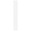 bogreol hvid 60x24x176 cm konstrueret træ