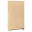 bogreol 80x24x143 cm konstrueret træ sonoma-eg