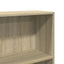 bogreol Sonoma eg 80x24x176 cm konstrueret træ