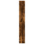 bogreol 80x24x176 cm konstrueret træ røget egetræsfarve