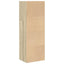 bogreol 40x30x114 cm konstrueret træ sonoma-eg