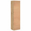 bogreol 40x30x152 cm konstrueret træ gammelt eg