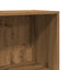 bogreol 40x30x189 cm konstrueret træ kunsteg