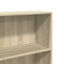 bogreol 60x30x152 cm konstrueret træ sonoma-eg