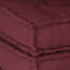 Modulssofa Enhed 3 pcs Bordeaux Stof