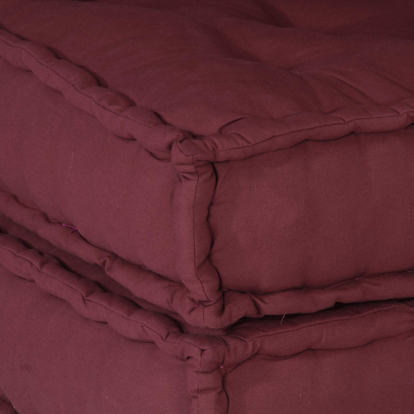Modulssofa Enhed 3 pcs Bordeaux Stof