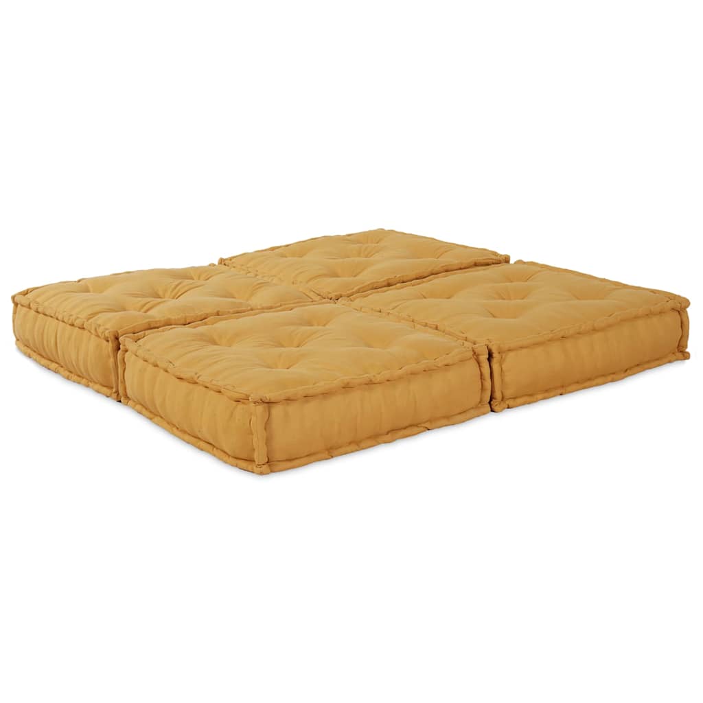 Modulssofa Enhed 2 pcs Gul 140 x 70 x 36 cm Stof