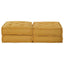 Modulssofa Enhed 2 pcs Gul 140 x 70 x 36 cm Stof