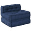 Modulssofa Enhed 3 pcs Indigo Stof