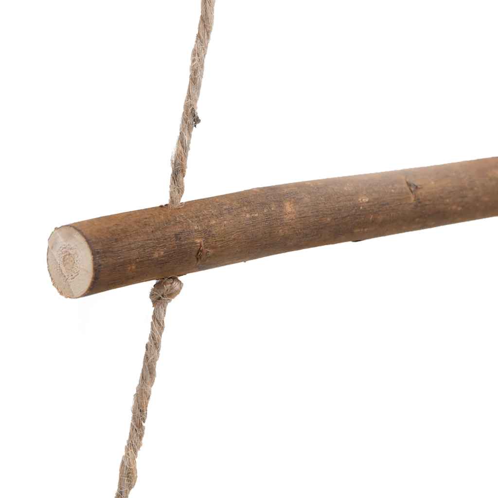 hængende juletræ med topstjerne 86x180 cm naturlig gren
