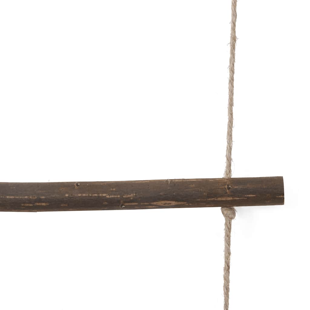 vægdekorationer stigeformet 2 stk 30x100 cm naturlig gren