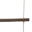 vægdekoration stigeformet 50x150 cm naturlig gren