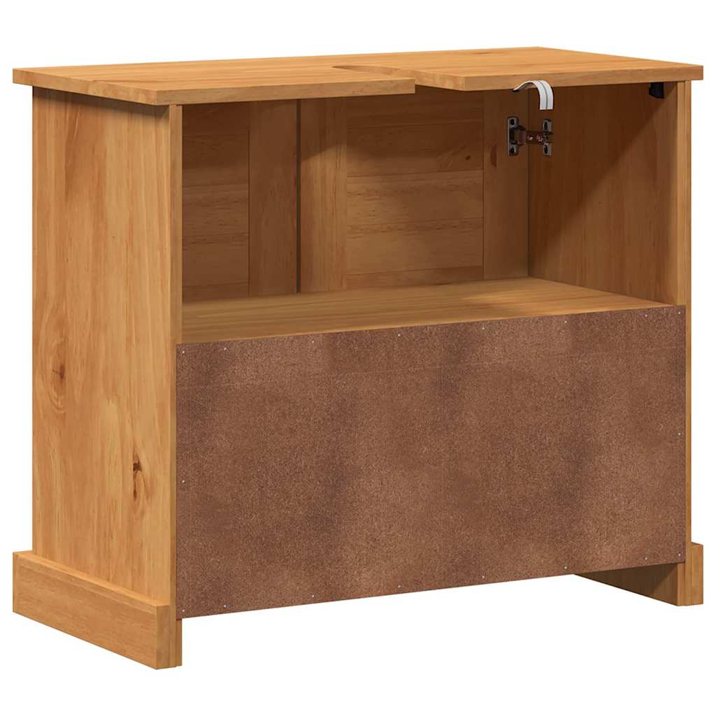 Vaskeskab VIGO Brun og honningbrun 68 x 34 x 59 cm