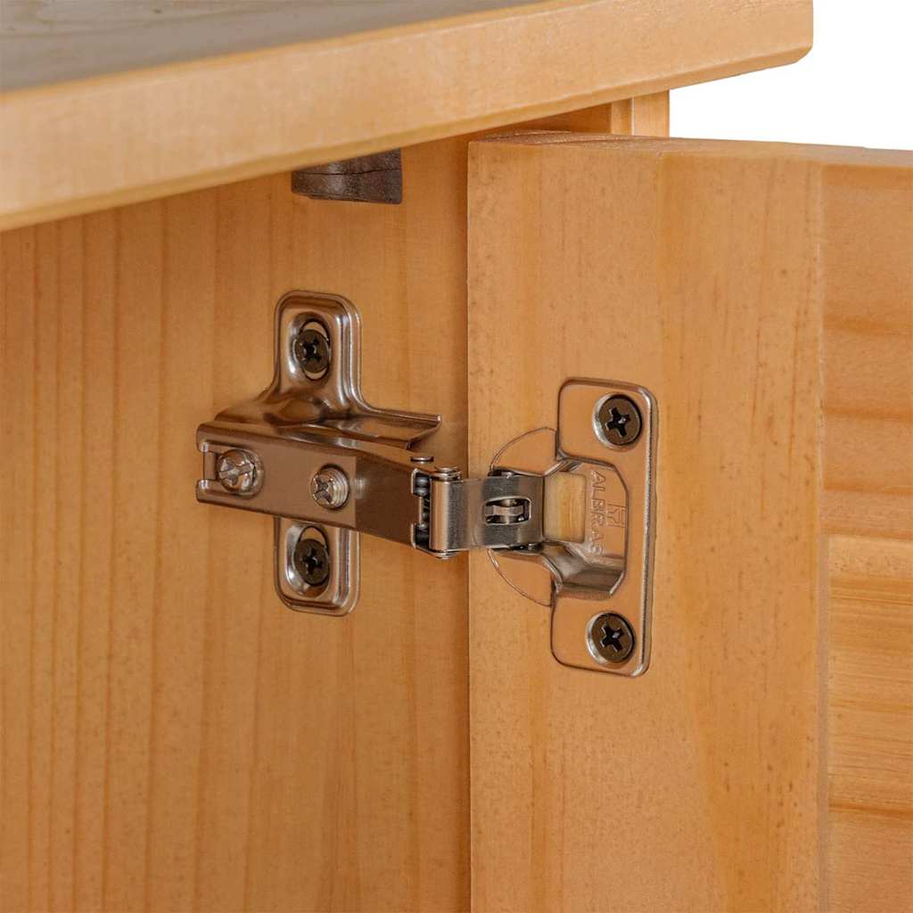 Vaskemaskineskab VIGO Brun og honningbrun 72,5 x 27 x 161 cm