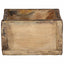 Bakke 4 stk. Brun 30 x 15 x 9 cm Solid genbrugs træ