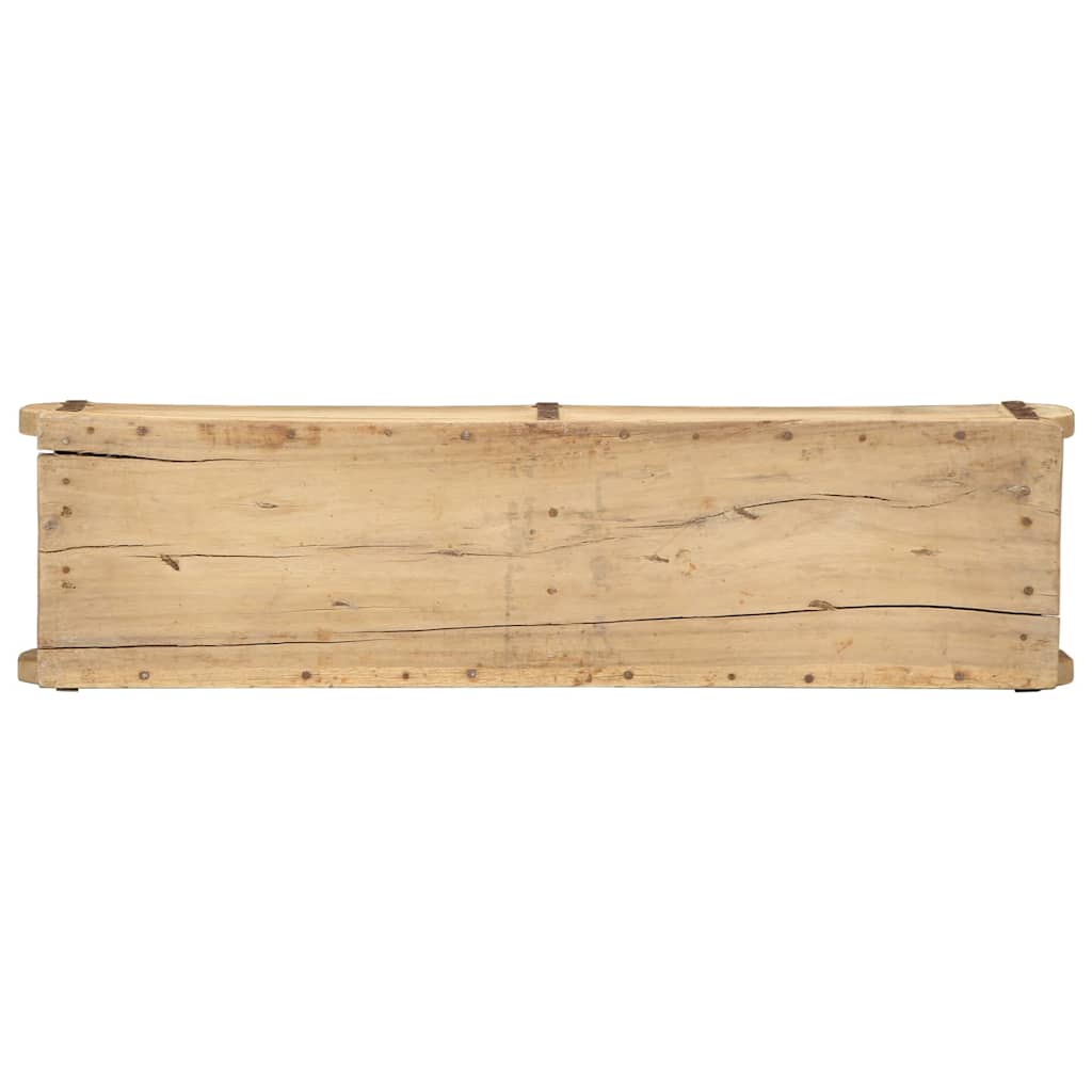 Bakke 4 pcs Brun 57 x 15 x 9 cm Solid genbrugs træ