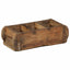 Bakke 4 pcs Brun 30 x 14 x 9 cm Solid genbrugs træ