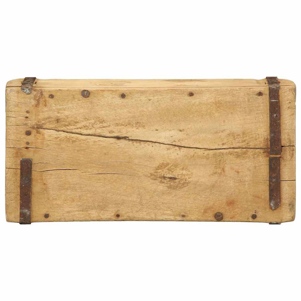 Bakke 4 pcs Brun 30 x 14 x 9 cm Solid genbrugs træ