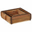 Bakke 2 pcs Brun 29 x 31 x 10 cm Solid genbrugs træ