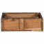 Bakke 2 pcs Brun 29 x 31 x 10 cm Solid genbrugs træ