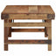 Sofabord Brun 110 x 55 x 40 cm Solid genbrugs træ