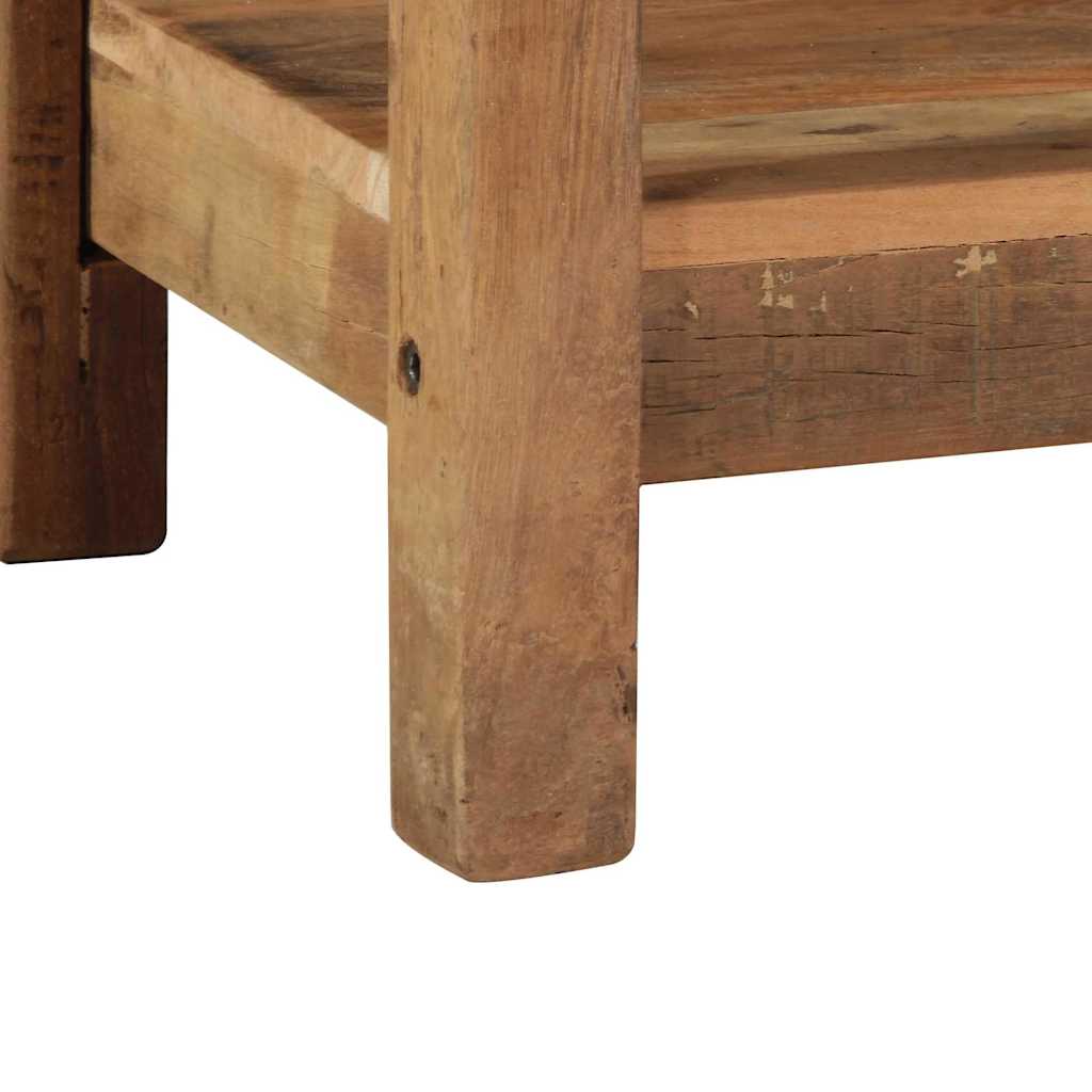 Konsolbord med skuffe Brun 107 x 33 x 76 cm Solid genbrugs træ