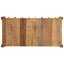 Sofabord med skuffe Brun 110 x 54 x 35 cm Solid genbrugs træ