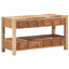 TV-skab med skuffe Brun 83 x 33 x 46 cm Solid genbrugs træ
