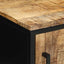 Natskab 2 stk. Brun og sort 30 x 30 x 40 cm