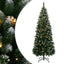 kunstigt juletræ 150 LED'er 120 cm