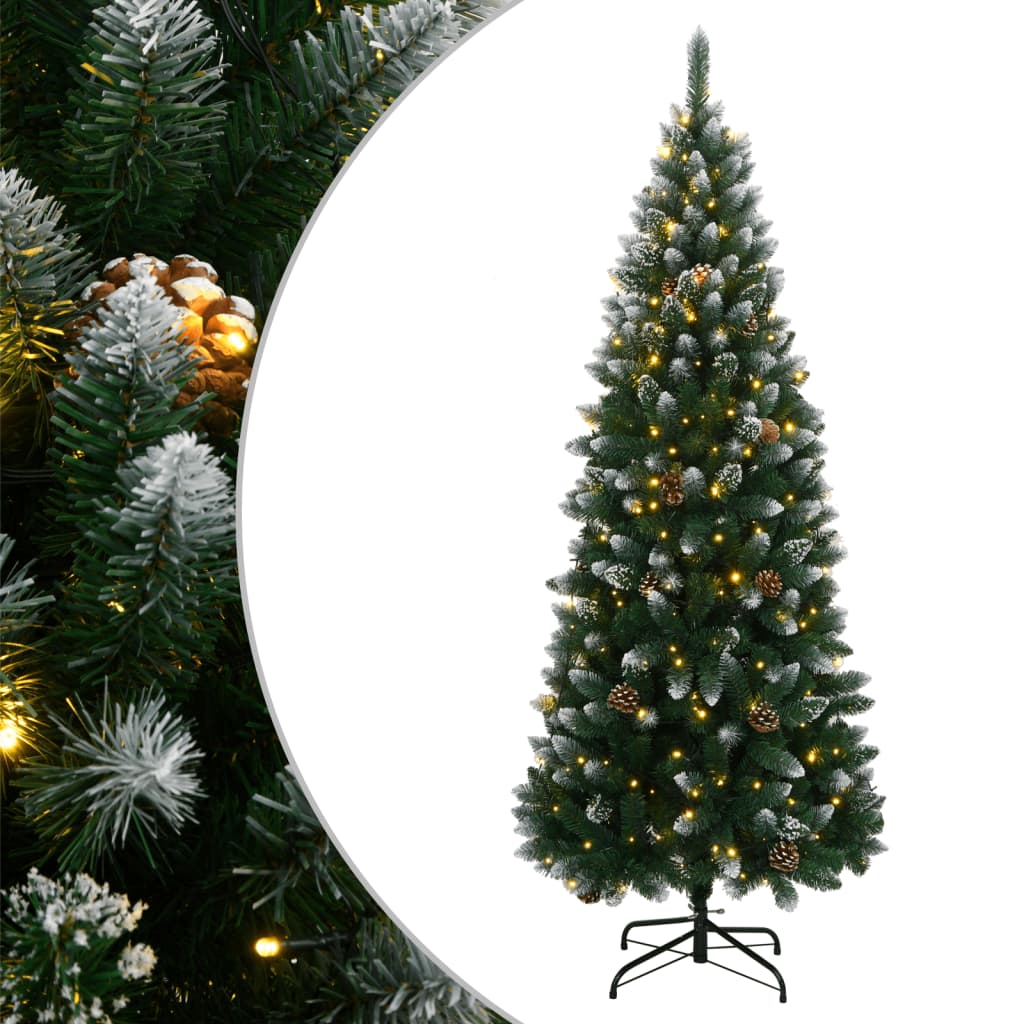 kunstigt juletræ 150 LED'er 150 cm