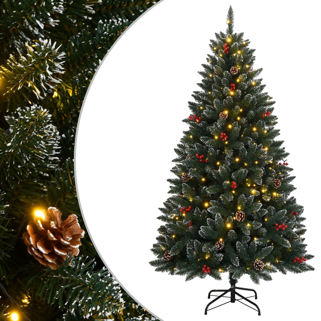 kunstigt juletræ 150 LED'er 150 cm
