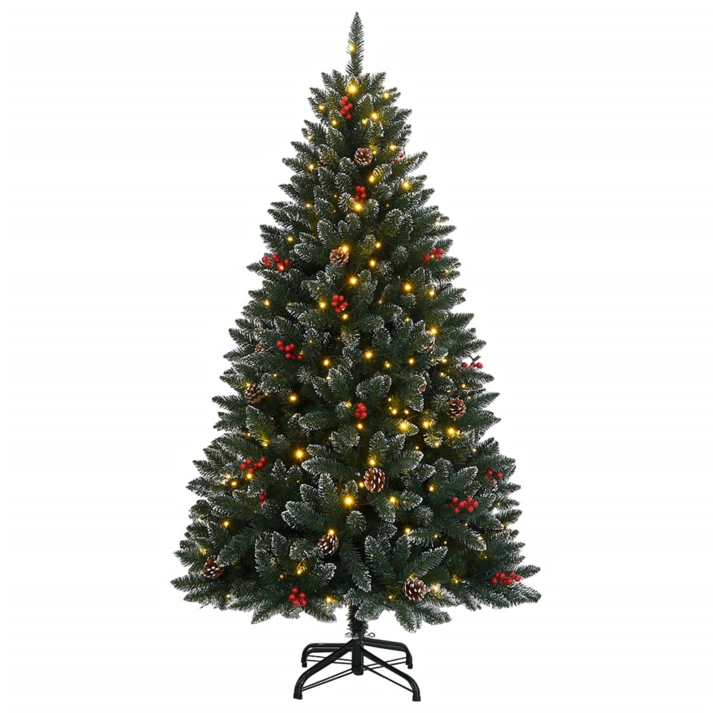 kunstigt juletræ 150 LED'er 150 cm