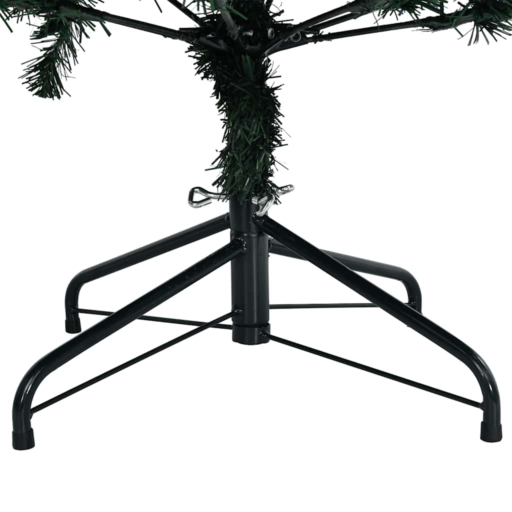 kunstigt juletræ med 300 LED-lys 180 cm