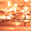 kunstigt juletræ med 300 LED-lys 210 cm