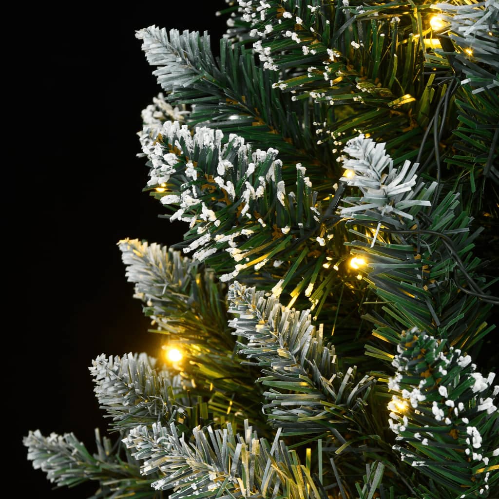 kunstigt juletræ med 300 LED-lys 240 cm
