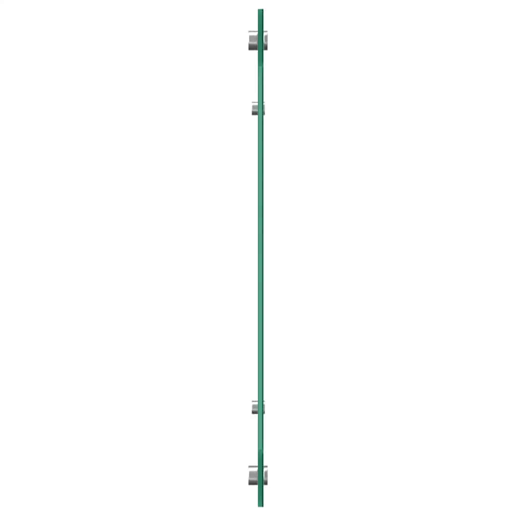 stænkplader 2 stk. 70x60 cm hærdet glas gennemsigtig