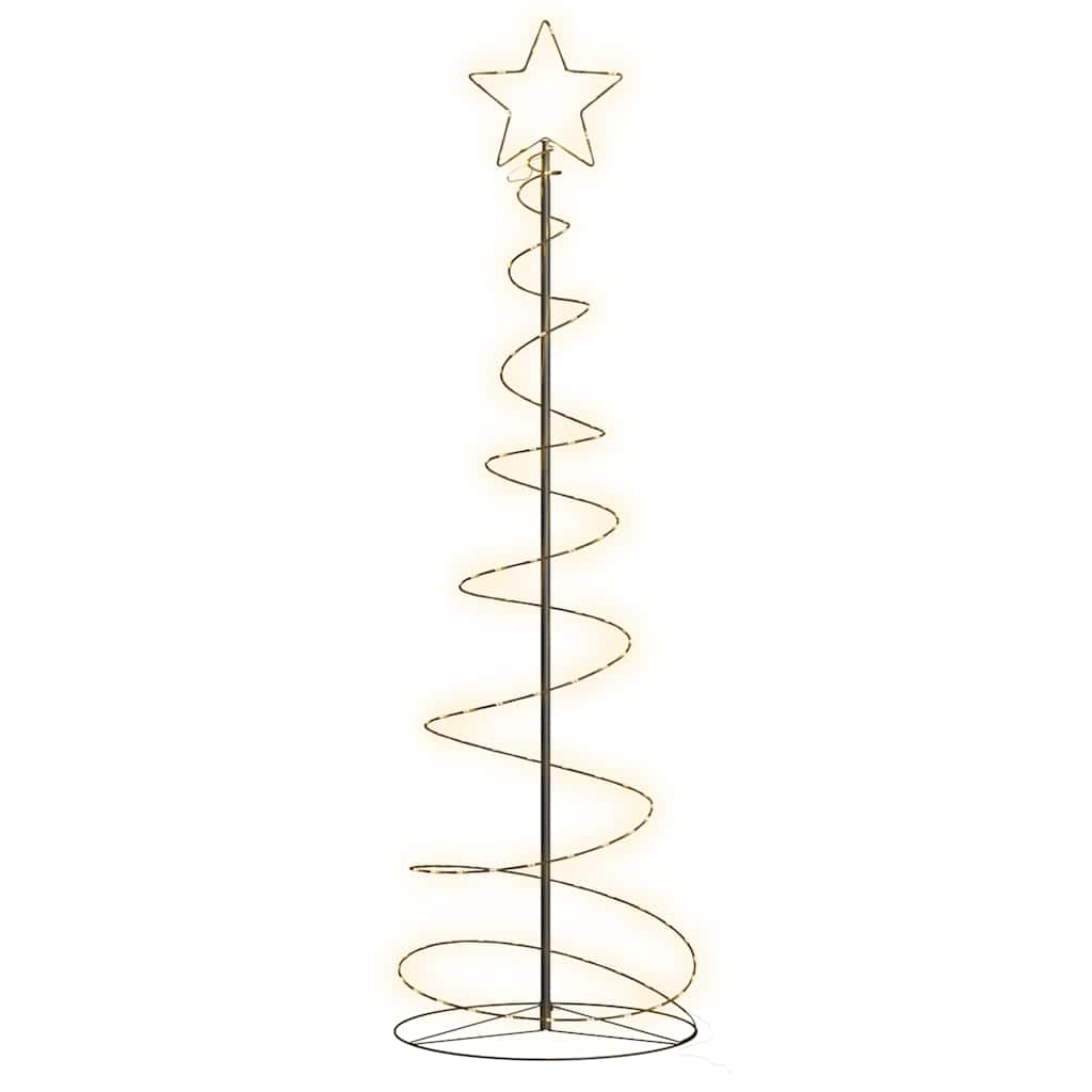 LED-juletræ 120 LED'er 180 cm varmt hvidt lys