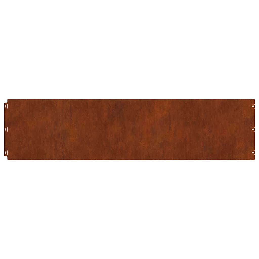 plænekanter 20 stk. 25x103 cm fleksibelt vejrbestandigt stål