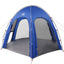 Pool Telt Azure Blue 366 x 305 x 231 cm Polyester og Fiberglass