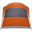 Familietelt med tag Orange og Orange 435 x 255 x 216 cm