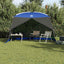 Myggenetstelt med tag Azure Blue 380 x 380 x 225 cm
