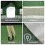 Familietelt Grøn og beige 622 x 295 x 238 cm Polyester og Stål