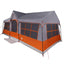 Familietelt Grå og orange 622 x 295 x 238 cm Polyester og Stål