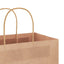 papirposer 250 stk. med håndtag 26x12x35 cm brun