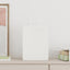 papirposer 250 stk. med håndtag 26x12x35 cm hvid