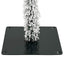 Kunstigt juletræ Hvid 86 x 86 x 210 cm Polyethylen og Metal