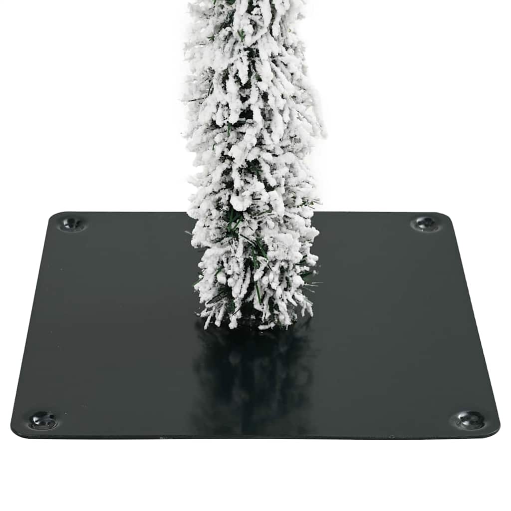 Kunstigt juletræ Hvid 86 x 86 x 210 cm Polyethylen og Metal