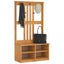 Hall træ SANDNES 87x40x159,5 cm massivt fyrretræ
